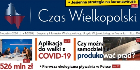 Czas Wielkopolski - nowy informator Wielkopolskiego Urzędu Wojewódzkiego