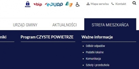 CZYSTE POWIETRZE - nowa zakładka informacyjna na stronie www.duszniki.eu