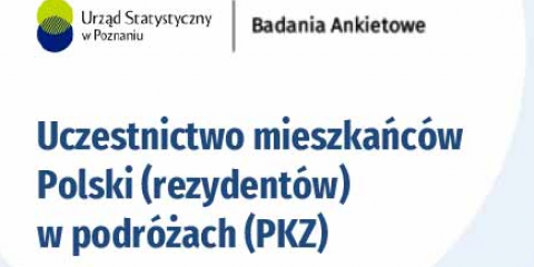 Badanie ankietowe: uczestnictwo mieszkańców Polski (rezydentów) w podróżach (PKZ)