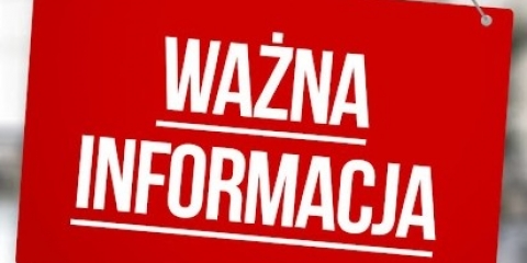 31 grudnia br. urząd i jednostki organizacyjne będą czynne do godziny 13.00!