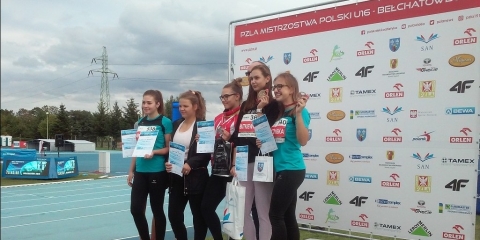 Znakomite występy lekkoatletów z Dusznik w mistrzostwach sportowych