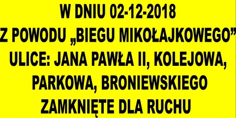 Czasowe utrudnienia w ruchu w Dusznikach w niedzielę 2 grudnia