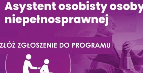 Asystent osoby z niepełnosprawnością - GOPS przyjmuje wnioski do programu