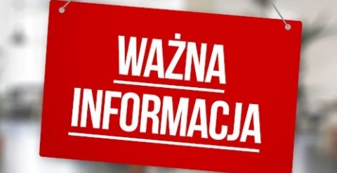 UWAGA! 24 grudnia br. urząd i jednostki czynne do godziny 12.00