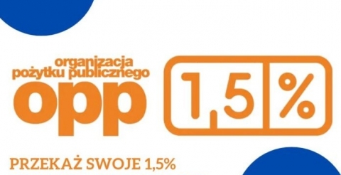 Przekaż swoje 1,5% podatku na rzecz OPP