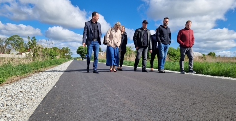 Przebudowa drogi gminnej relacji Duszniki – Zakrzewko. Poprawa infrastruktury drogowej.