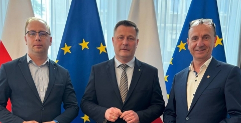 Spotkanie z Ministrem Rozwoju i Technologii Krzysztofem Paszykiem