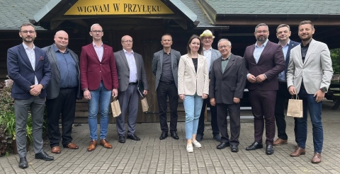 Spotkanie samorządowców LGD KOLD w Przyłęku