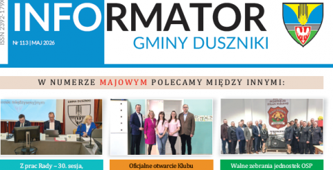Informator Gminy Duszniki nr 113 MAJ 2026