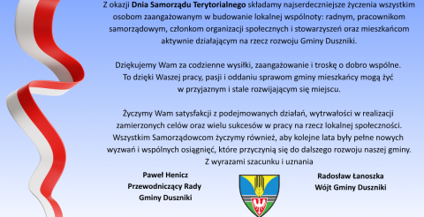 27 maja - Dzień Samorządu Terytorialnego