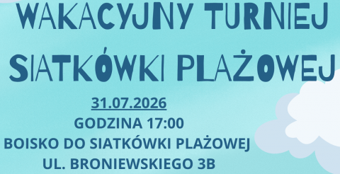 Wakacyjnym Turnieju Siatkówki Plażowej 